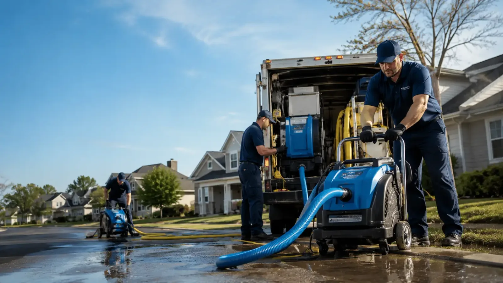 Flood Damage Cleanup in Lyburn, WV